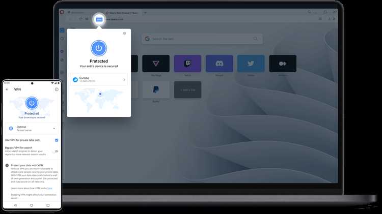 Где найти настройки для подключения VPN в Opera
